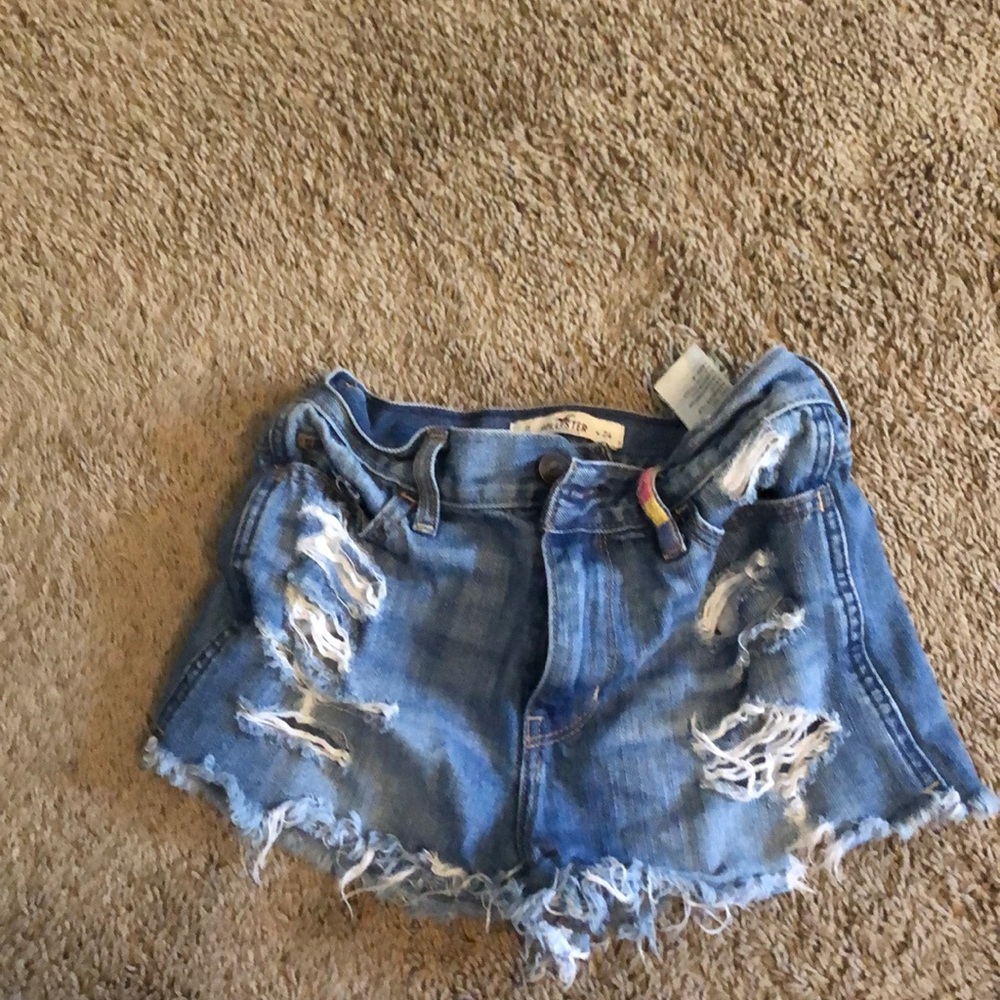 Hollister denim shorts